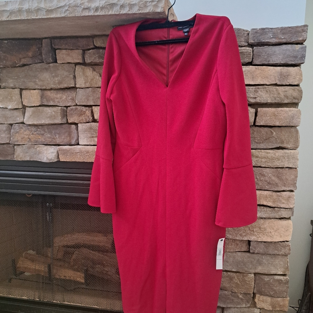 Maggy london red dress